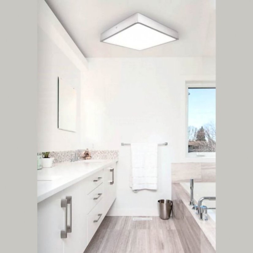 Hranaté LED svítidlo Egon 16-30W 145-220mm 3000K bílá