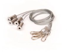 Závěsná lanka s karabinkou pro LED panely