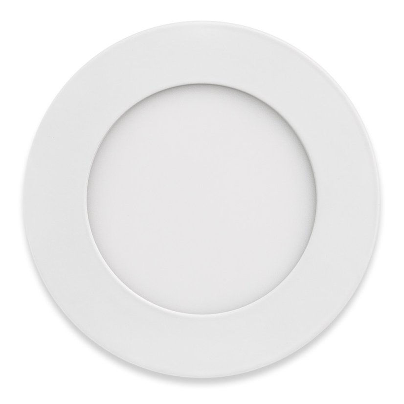 LED panel RONDO BASIC 6W 120mm bílý