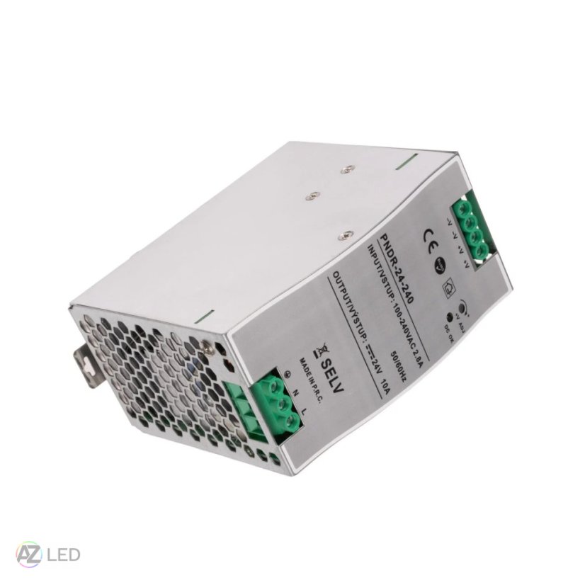 Trafo pro zapojení LED osvětlení 24V 240W na DIN lištu