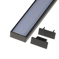 Koncovka profilu NP8C černá
