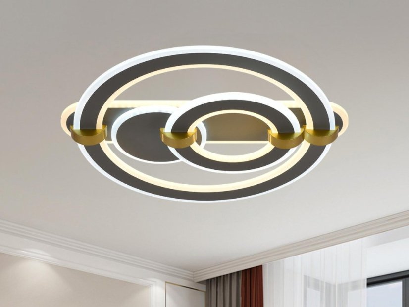 LED stropní svítidlo s dálkovým ovladačem 120W - J3341/S