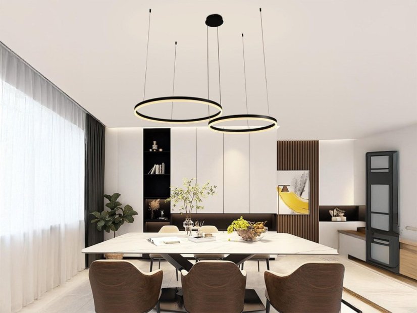 LED závěsné svítidlo + dálkový ovladač 70W - J4381/B