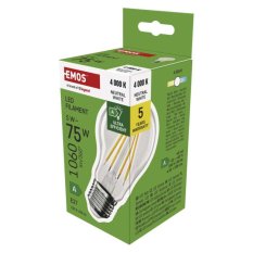LED žárovka Emos Filament E27 A60 5W