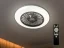 LED svítidlo OPAL + stropní ventilátor + dálkový ovladač 48W - LCL6341
