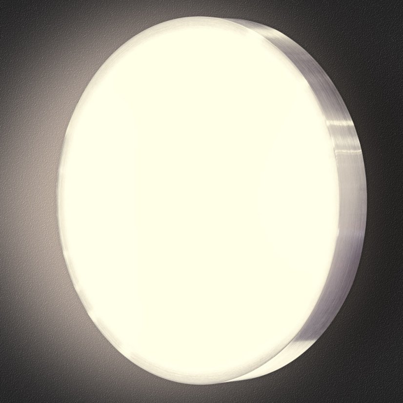 LED svítidlo 18W LENS PP TRICOLOR 345mm s MV čidlem ze strany studená bílá
