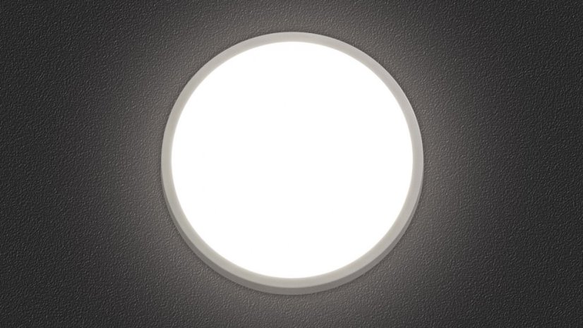 LED panel 30W RONDO CLASSIC SLIM 220mm bílý Denní bílá