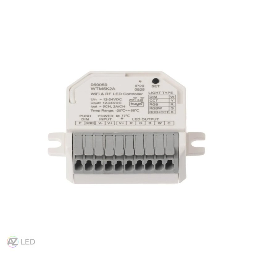 SMART přijímač dimLED Tuya PR WTM5K2A