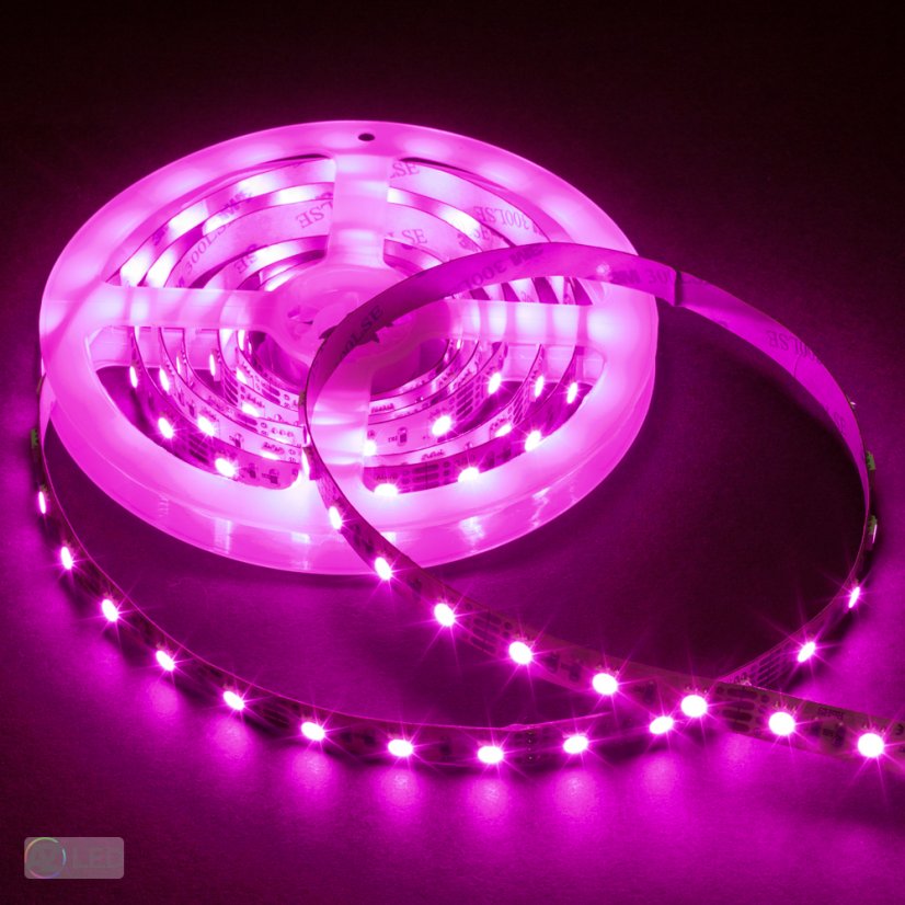 RGB LED pásek 14,4W 300SMD vnitřní fialový