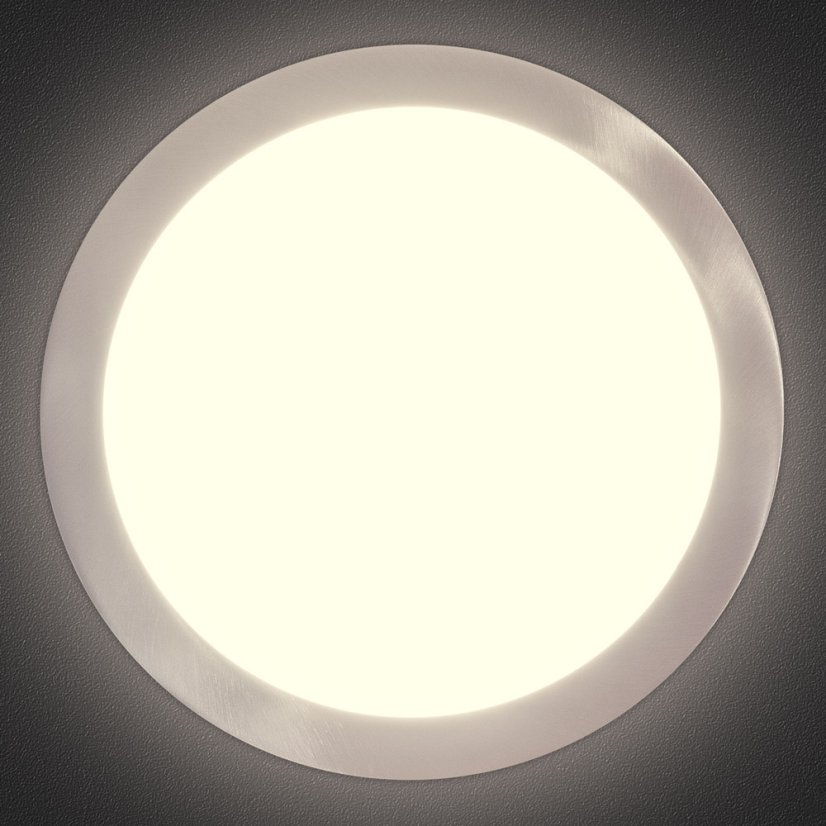LED panel RONDO BASIC 24W 300mm stříbrný