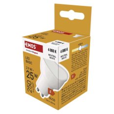 LED žárovka Emos Basic GU10 MR16 2,9W