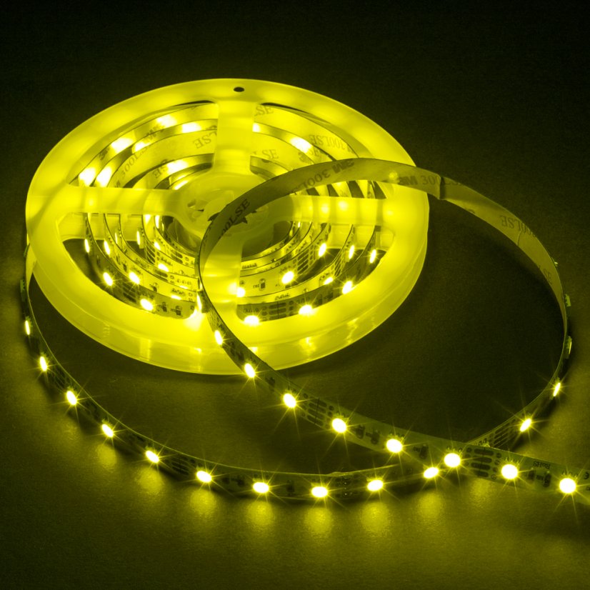 RGB LED pásek 14,4W 300SMD vnitřní žlutý RGB LED pásek 14,4W 300SMD vnitřní žlutý