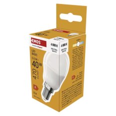 LED žárovka Emos Basic E14 Mini Globe 5,5W