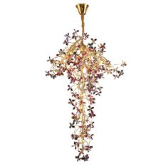 Luxusní závěsný křišťálový lustr 30 x G9 - CA032/2000H Luxusní závěsný křišťálový lustr 30 x G9 - CA032/2000H