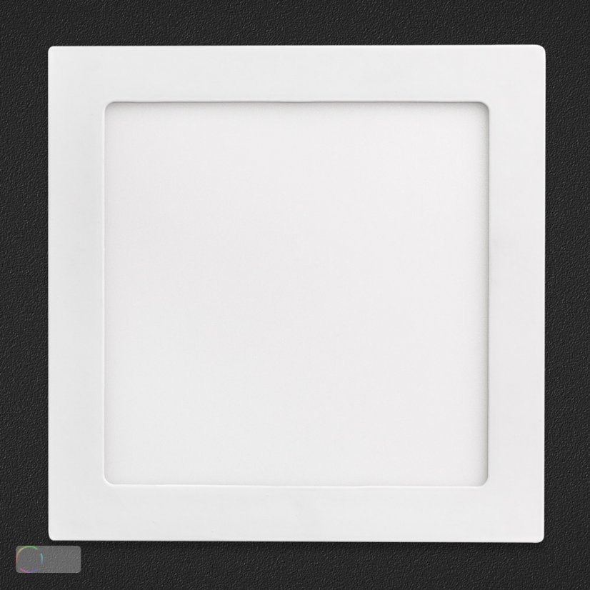 LED panel SQUARE BASIC 18W 220x220mm bílý