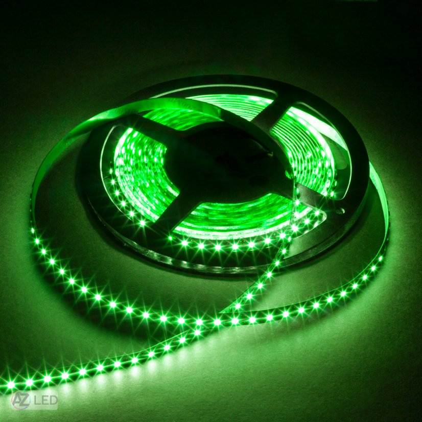 LED pásek 9,6W SQ3-600 vnitřní detail zelená