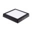 LED panel BPS18 čtvercový 18W 220x220mm černý - Barva světla: Teplá bílá