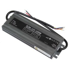 Trafo pro zapojení LED osvětlení 12V 100W SLIM voděodolné IP67
