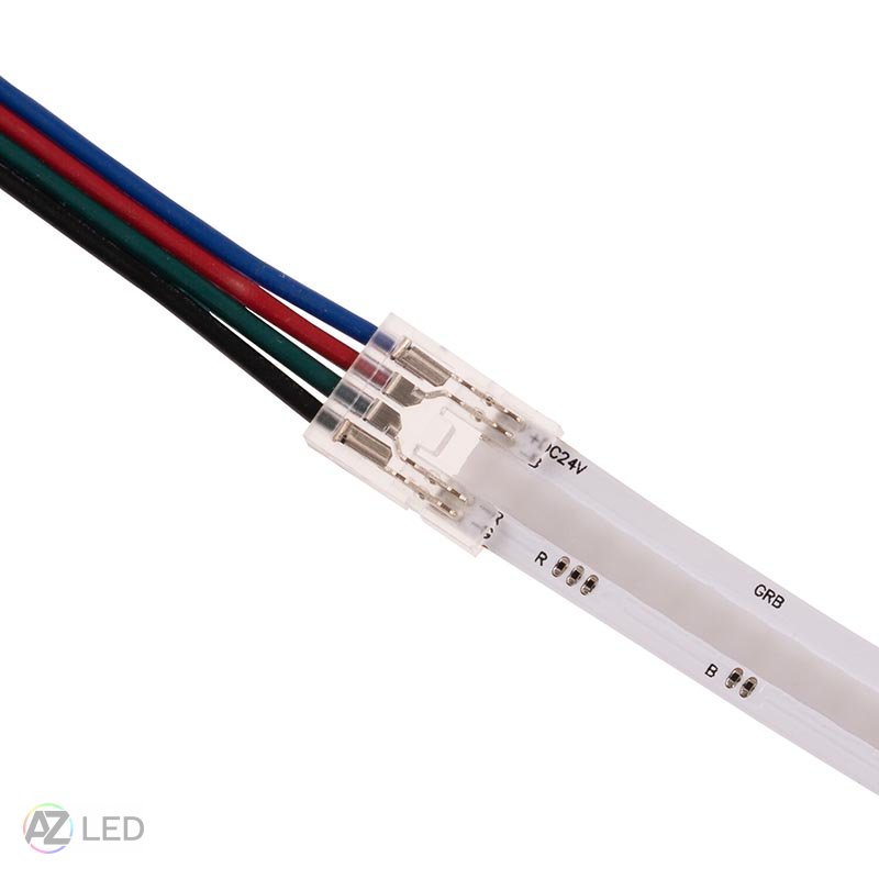 Přípojka COB RGB 10mm s kabelem