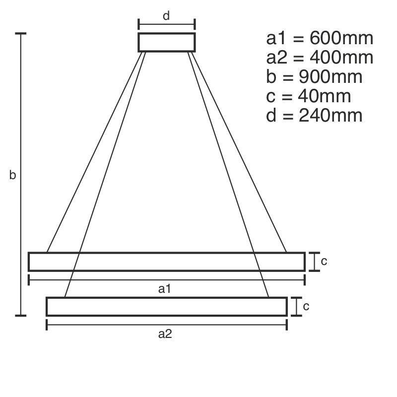 LED svítidlo + dálkový ovladač 70W - J4310/BR