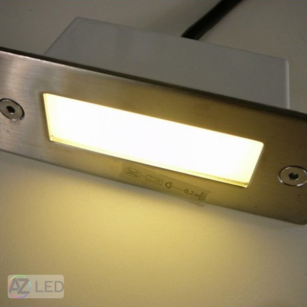 LED vestavné svítidlo TAXI SMD P C/M čtverec - Barva světla: Teplá bílá