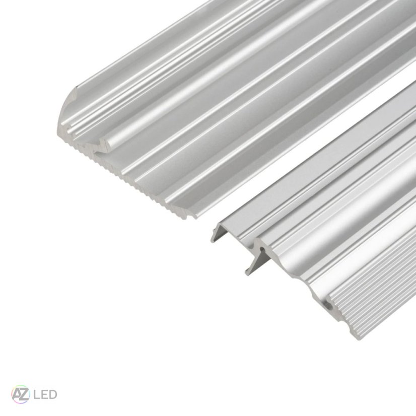 Schodišťový LED profil - ST2 stříbrný