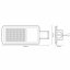 LED pouliční svítidlo 80W IP65