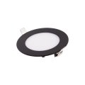 LED panel BLN6 kulatý 6W 120mm černý
