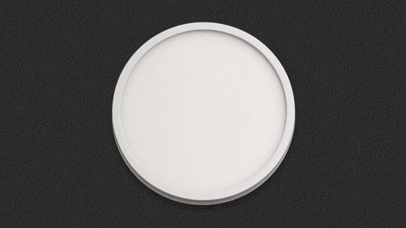 LED panel 22W RONDO CLASSIC SLIM 170mm bílý Denní bílá