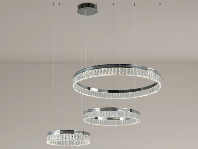 THALIA křišťálový závěsný lustr - N2106