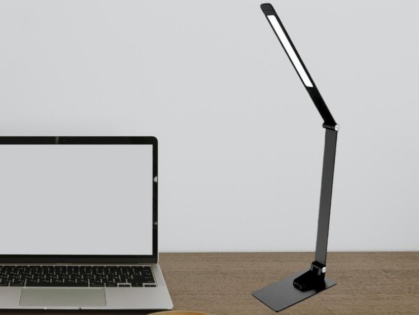 LED lampa FRIDA stmívatelná s časovačem a USB 12W
