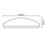 LED svítidlo OPAL se senzorem 12W / SMD / 4000K / MS / IP44 - LCL421M/44