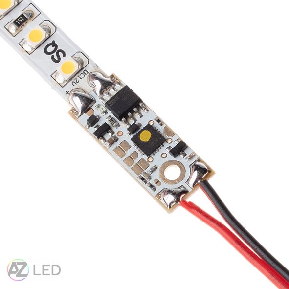 Dotykový mikro stmívač pro LED pásky do profilu
