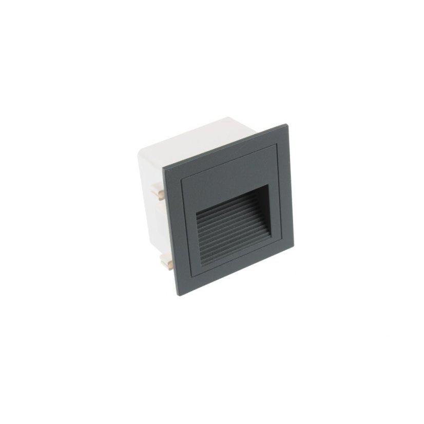 Vestavné LED svítidlo LOPEN 3W IP65 šedé
