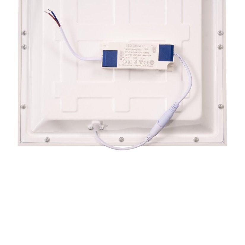 LED panel vestavný čtvercový bílý 230V 40W 30x120cm - Barva světla: Teplá bílá