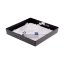 LED panel BPS18 čtvercový 18W 220x220mm černý - Barva světla: Teplá bílá