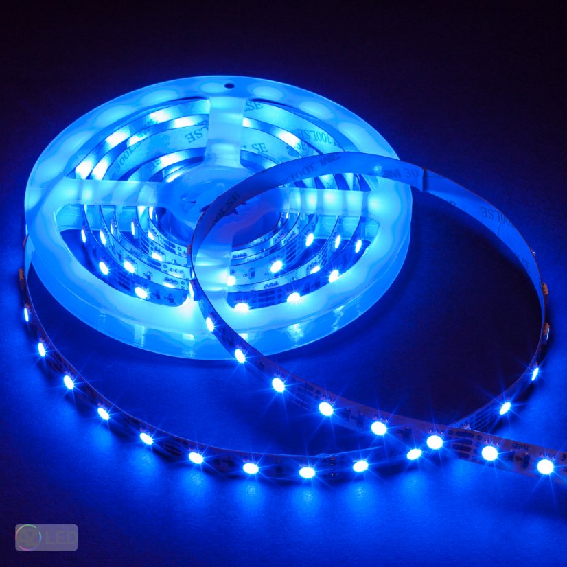 RGB LED pásek 14,4W 300SMD vnitřní modrý
