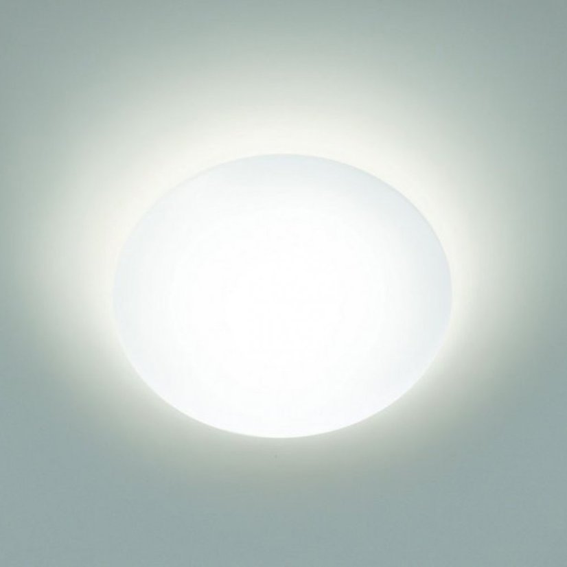 Stropní a nástěnné LED svítidlo Twirly 12W 4000K 1400lm zapnuté Stropní a nástěnné LED svítidlo Twirly 12W 4000K 1400lm zapnuté