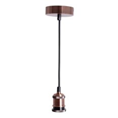 Objímka E27 / 1m / antická měděná - BH642B Objímka E27 / 1m / antická měděná - BH642B
