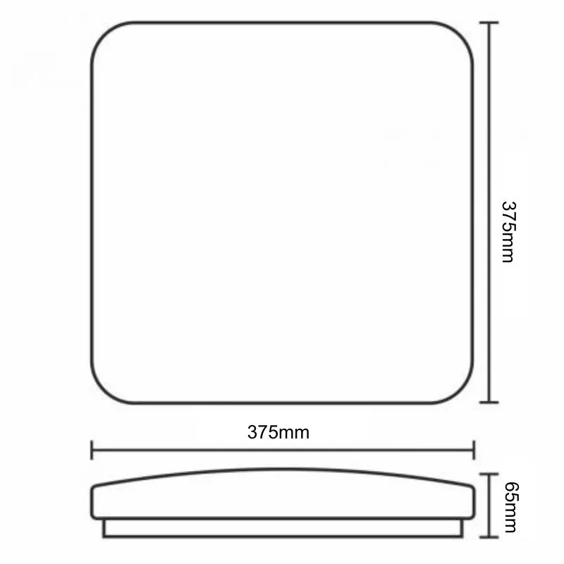 LED svítidlo OPAL + dálkový ovladač 36W - LCL534S/S