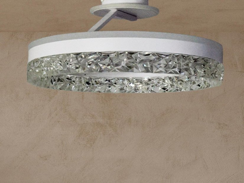 LED luxusní stropní křišťálové svítidlo s dálkovým ovladačem 85W - TA1306/W