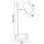 LED lampa ALICE 5W stmívatelná