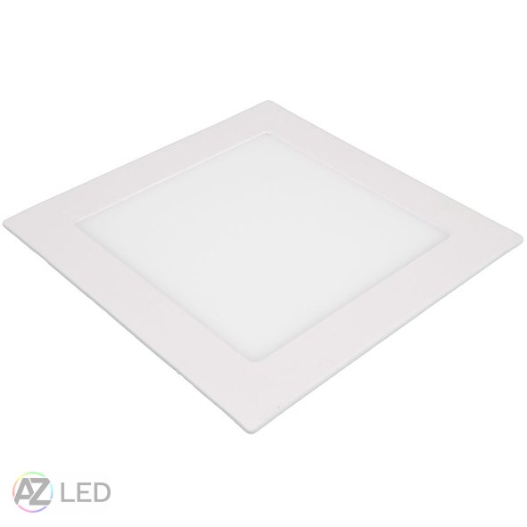 LED panel čtverec do podhledu 12W 171x171mm - Barva světla: Denní bílá