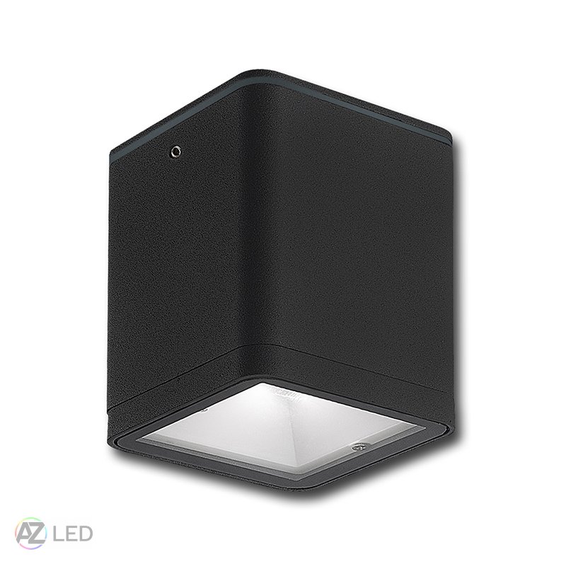 Přisazené LED svítidlo NOEL S 7W IP65 černá - Barva světla: Denní bílá