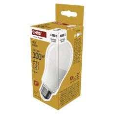 LED žárovka Emos Basic E27 A60 15,3W