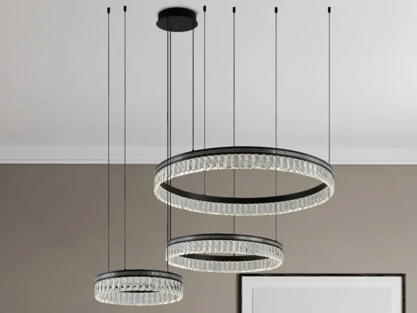 THALIA křišťálový závěsný lustr - N2105