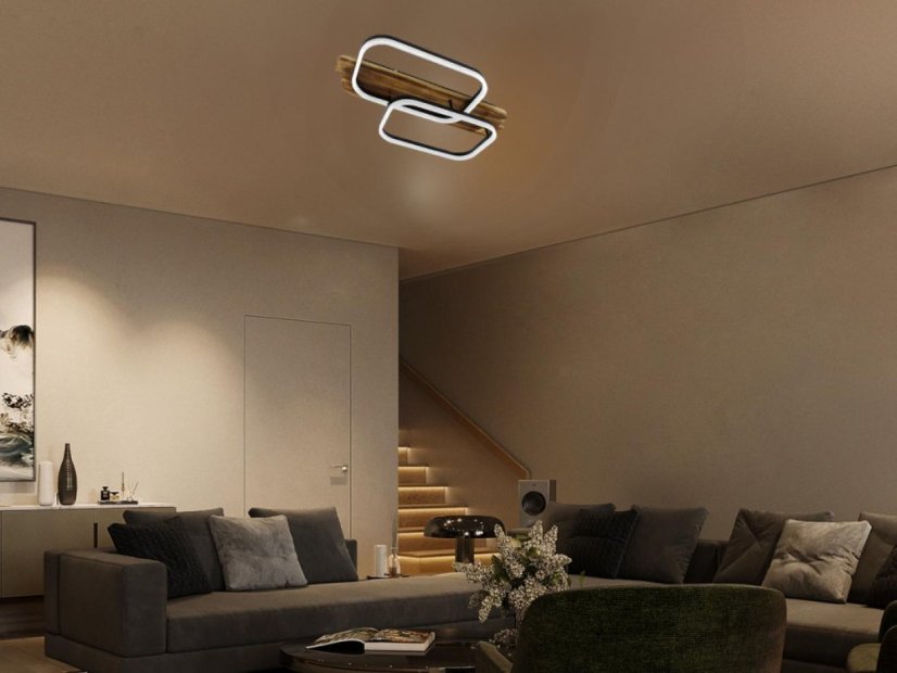 LED stropní svítidlo s dálkovým ovladačem 95W - TA1301/BW LED stropní svítidlo s dálkovým ovladačem 95W - TA1301/BW