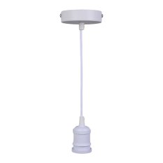 Objímka E27 / 1m / bílá - BH612W