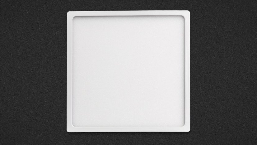 LED panel 30W SQUARE CLASSIC SLIM 220x220mm bílý Denní bílá