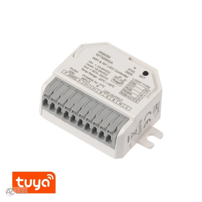 SMART přijímač dimLED Tuya PR WTM5K2A